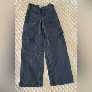 abercrombie kids Dark Navy Cargo Pants with Flap Pockets